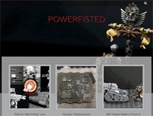 Tablet Screenshot of powerfisted.com